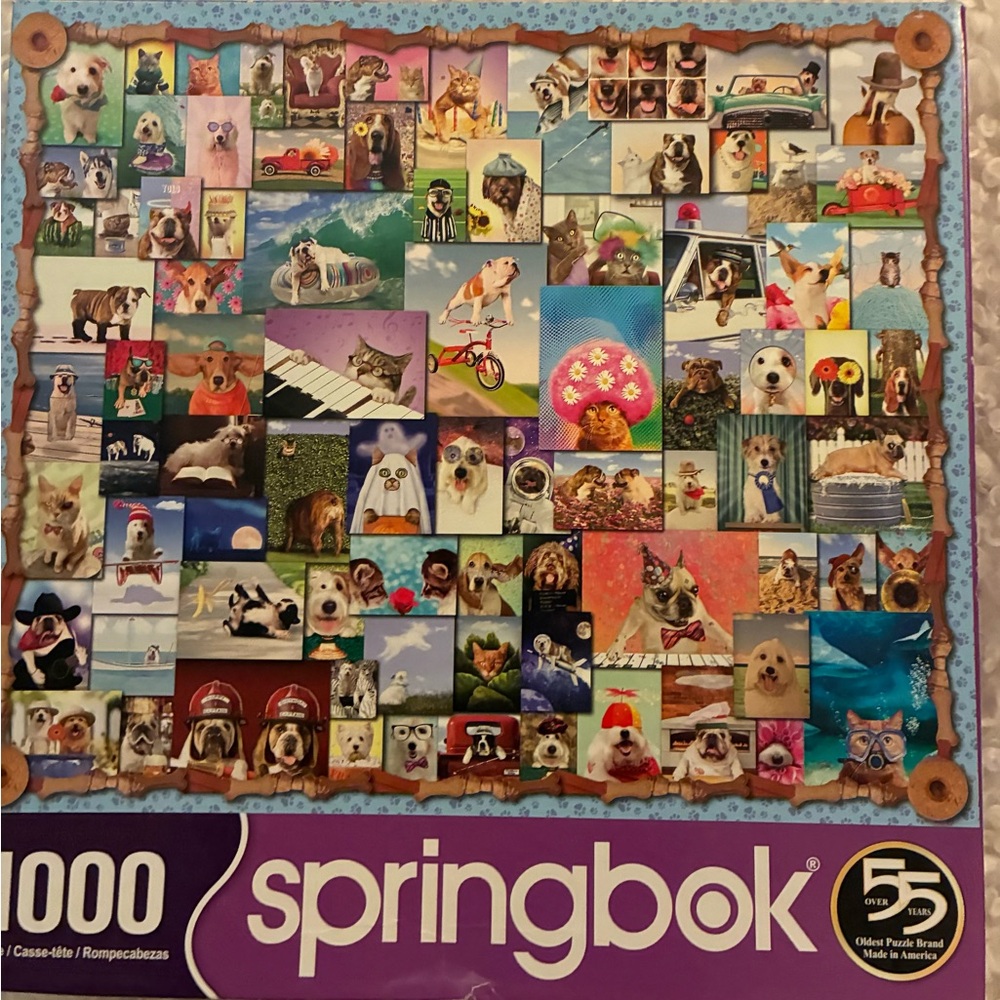 Springbok Colorful Dog Puzzle